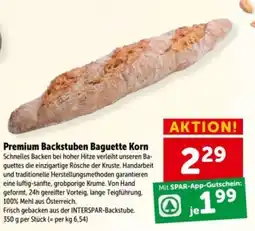 Interspar Premium Backstuben Baguette Korn Angebot