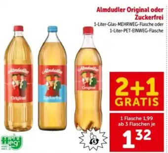 Almdudler Original oder Zuckerfrei