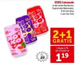 Interspar XOXO Limonade Angebot