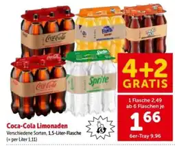 Interspar Coca-Cola Limonaden Angebot