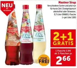 Interspar Mautner Sirup Angebot