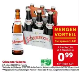 Interspar Schremser Märzen Angebot