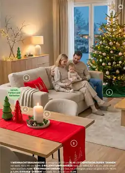 Bellaflora WEIHNACHTSBAUMDECKE dunkelgrün Angebot
