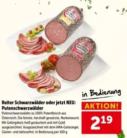 Interspar Reiter Schwarzwälder Putenschwarzwälder Angebot
