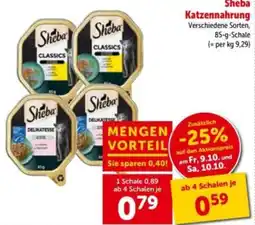 Interspar Sheba Katzenfutter Angebot