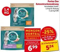 Interspar Purina One Katzentrockennahrung Angebot