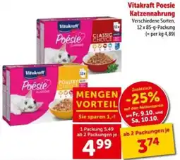 Interspar Vitakraft Poesie Katzenfutter Angebot