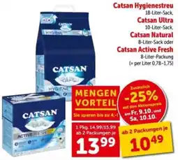 Interspar Catsan Hygienestreue Angebot