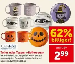 Interspar CREATABLE Teller oder Tassen Halloween Angebot