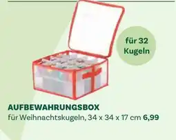 Bellaflora Aufbewahrungsbox für Weihnachtskugeln Angebot