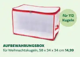 Bellaflora Aufbewahrungsbox für Weihnachtskugeln Angebot