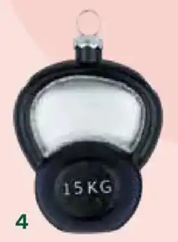 Bellaflora Glasfigur Kugelhantel Angebot