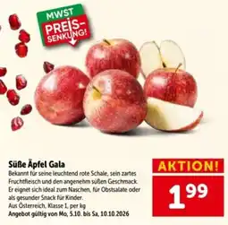 Interspar Süße Äpfel Gala Angebot