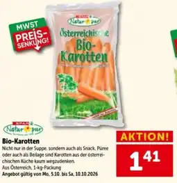 Interspar Natur pur Österreichische Bio-Karotten Angebot
