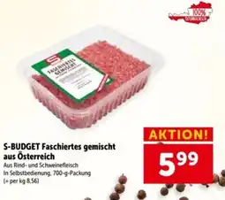 Interspar S-BUDGET Faschiertes gemischt Angebot