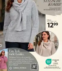 NKD Pullover mit integriertem Schal Angebot