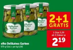 Interspar efko Delikatess Gurken Angebot