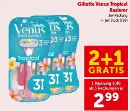Interspar Gillette Venus Tropical Rasierer Angebot