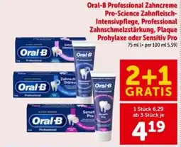 Interspar Oral-B Professional Zahncreme Angebot