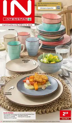Interspar Geschirr Barbados Angebot