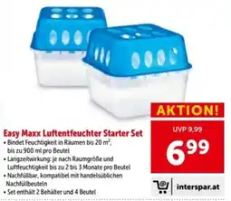 Interspar Easy Maxx Luftentfeuchter Starter Set Angebot