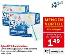 Interspar Splendid Schmutzradierer Angebot
