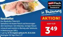 Interspar Karpfenfilet Angebot