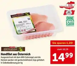 Interspar Hendfilet aus Österreich Angebot