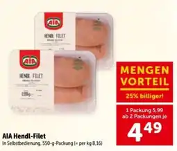 Interspar AIA Hendl-Filet Angebot