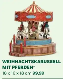 Bellaflora Weihnachtskarussell mit Pferden Angebot