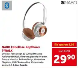 Interspar NABO kabellose Kopfhörer T-WALK Angebot