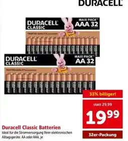 Interspar Duracell Classic Batterien Angebot