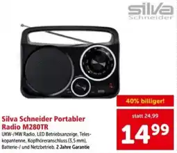 Interspar Silva Schneider Portable Radio M280TR Angebot