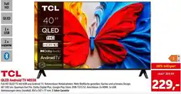 Interspar TCL QLED Android TV 40S5K Angebot