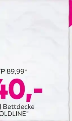 Mömax Premium Living Bettdecke Goldline Angebot