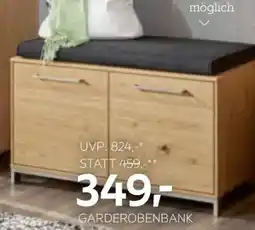 XXXLutz Novel Garderobenbank Angebot