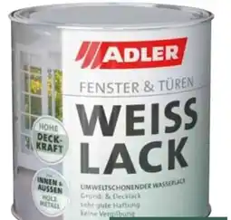 BayWa Adler Fenster-Türen-Weißlack Angebot