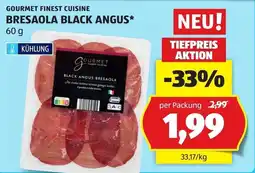 Hofer Gourmet Finest Cuisine Bresaola Black Angus Angebot