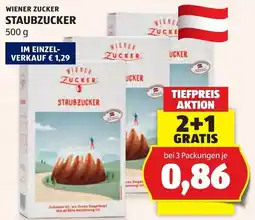 Hofer Wiener Zucker Staubzucker Angebot