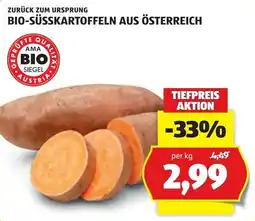 Hofer Bio-Süsskartoffeln aus Österreich Angebot
