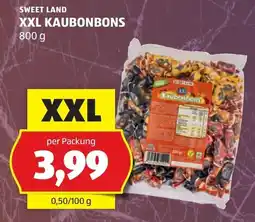 Hofer Sweet Land XXL Kau bonbons Angebot