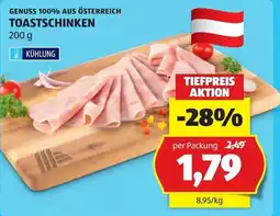 Hofer Toastschinken Angebot