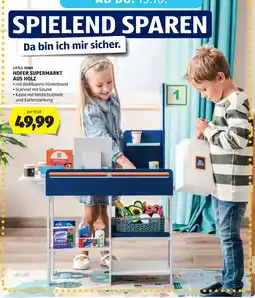 Hofer Little Town Hofer Supermarkt aus Holz Angebot