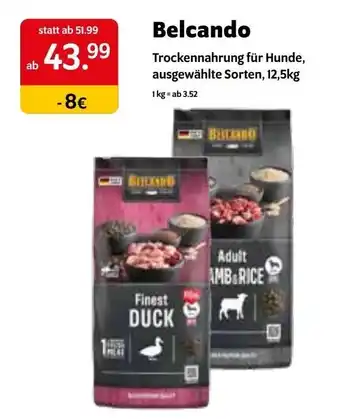 Belcando Trockennahrung für Hunde