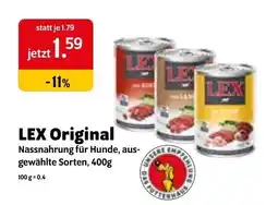 Das Futterhaus LEX Original Nassnahrung für Hunde Angebot