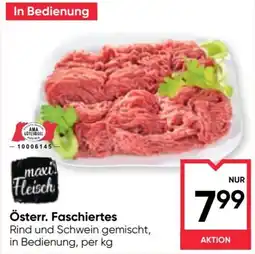 Maximarkt maxi Fleisch Österr. Faschiertes Angebot
