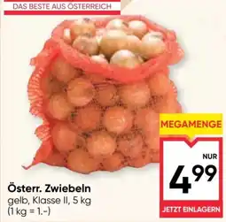 Maximarkt Österr. Zwiebeln Angebot