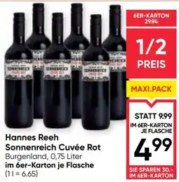 Maximarkt Hannes Reeh Sonnenreich Cuvée Rot Angebot