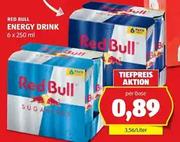 Hofer Red Bull Energy Drink Angebot