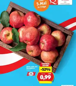 Hofer Äpfel lose aus Österreich Angebot